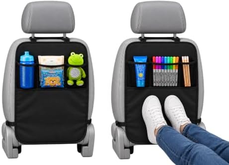 EcoNour Car Kick Mats Back Seat Protector by EcoNour