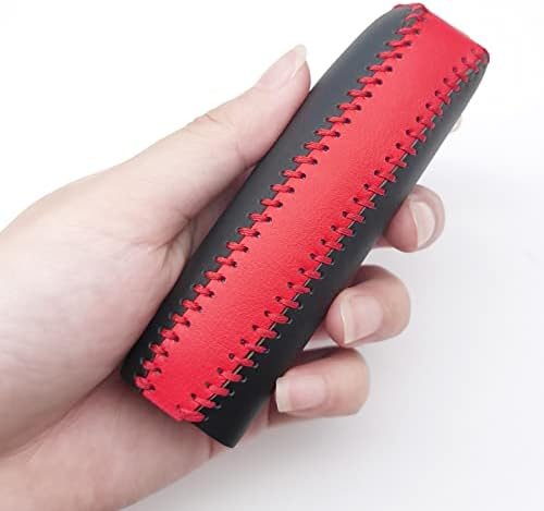 Black Red Handbrake Cover Compatible - Image 4