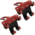 Craedli 2PCS Bling Rhinestone Car Seat Headrest Hooks, Shiny Crystal Auto by Unknown