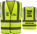 AYKRM 12 colour High visibility viz vest hi vis viz reflective work by AYKRM