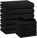 Homaxy Microfiber Kitchen Towels and Dishcloths Sets, 12 Pack by Homaxy