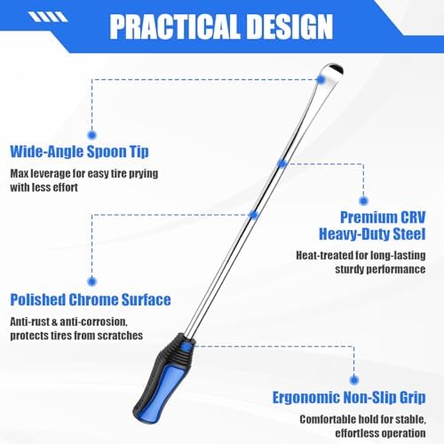 15" Tire Spoons Kit, Updated Tire Change Kit - Image 3