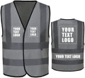 AYKRM 12 colour High visibility viz vest hi vis viz reflective work by AYKRM