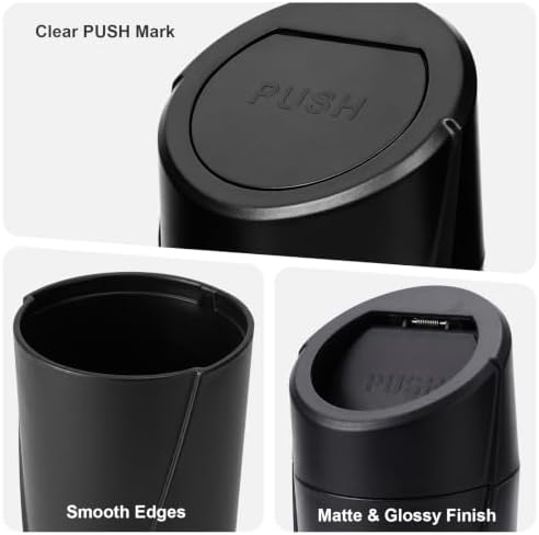 Car Trash Can, 2 Pack Leakproof Mini Garbage Bin - Image 3
