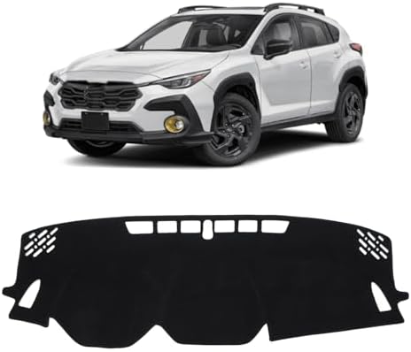 KUST Black Dash Cover for Subaru Crosstrek 2024 2025 2026 Non-Slip Dashboard by KUST