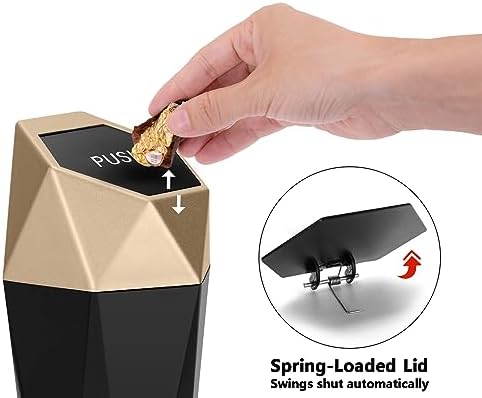 Ginsco Car Trash Can Cup Holder, Mini Car Trash Can - Image 6