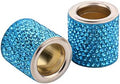 2PCS Car Headrest Collars Decor Rings Bling Bling Interior Decoration Head Rest by idain