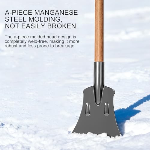 Snow Shovel - Heavy Duty Ice Scraper - Image 5