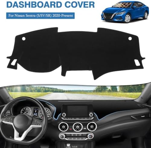 FIILINES Dash Cover for 2020-2025 2026 Nissan Sentra, Dashboard Mat for Sentra - Image 2