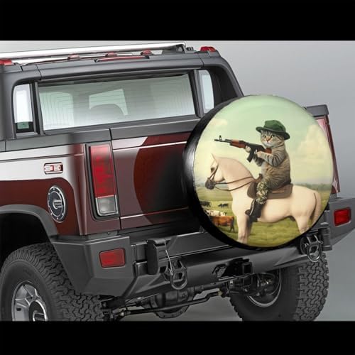 Funny Cat Hunting Spare Tire Cover - Image 2