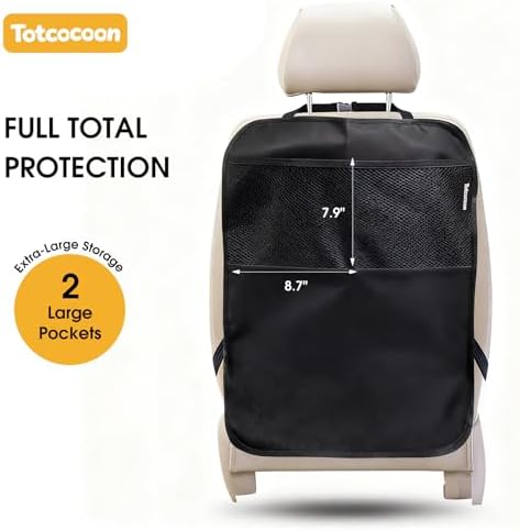 Car Back Seat Protector, Universal Fit 600D Oxford Fabric Backseat Covers - Image 3