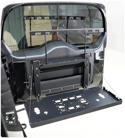 for Land Rover Defender 90/110/130 2020-2025 Tailgate Storage Rack Folding by Unknown