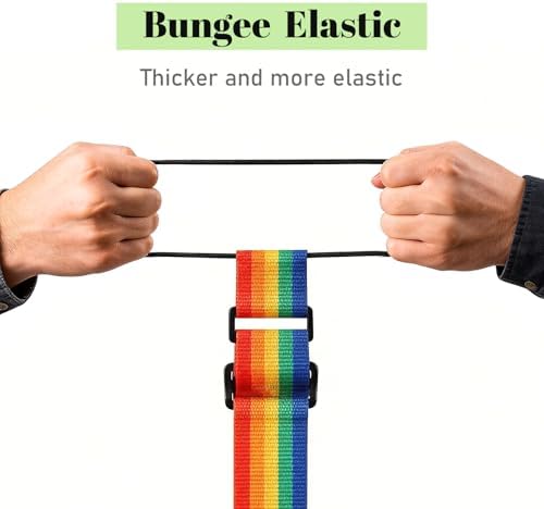 2 Pack Multi Use Strong Adjustable Luggage Connector Straps - Image 5