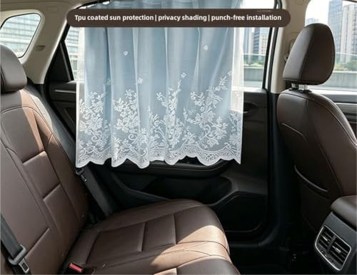 Car Window Shade Curtain Blackout Sunshade Fit - Image 3