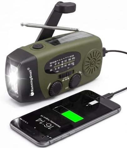 RunningSnail Hand Crank Emergency Radio by RunningSnail