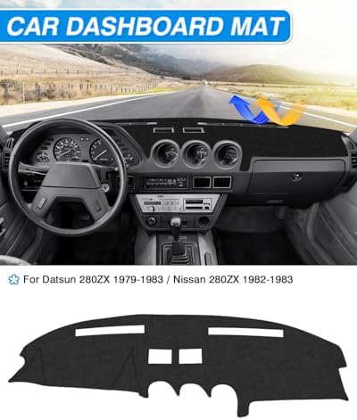 CARTIST Dash Cover Fit for 1979-1983 Datsun 280ZX/Nissan Fairlady Z S130 - Image 3