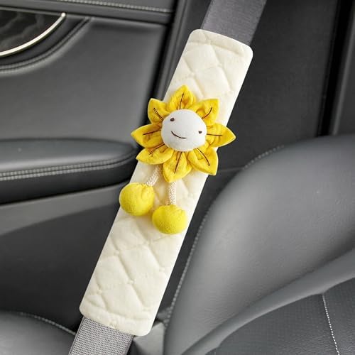 Amooca 2-Pack Braid Pattern Seat Belt Covers Shoulder Pads - Image 5