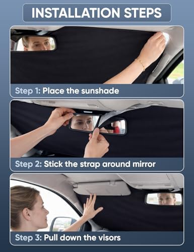 Autovir Windshield Sun Shade Fit - Image 4