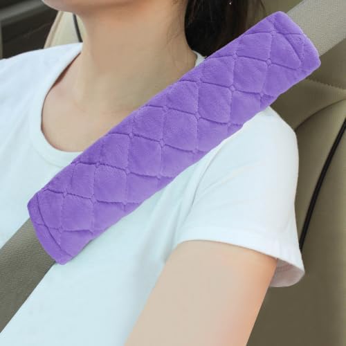 Amooca 2 Pack Seat Belt Covers Soft Shoulder Pad by Amooca