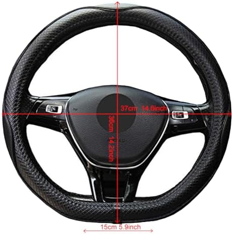 Mayco Bell Flat Bottom Size Steering Wheel Cover Anti-Slip, Breathable - Image 6