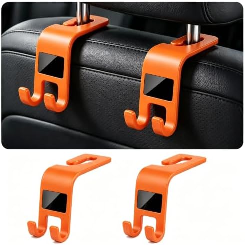 ZSDY Car Seat Headrest Hooks Heavy Duty Vehicle Back Seat Storage Organizer by ZSDY