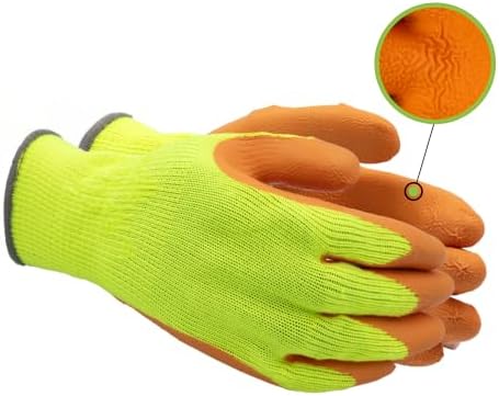 SHOWA Atlas 300 Original 1994 Crinkle Grip Work Gloves, - Image 4
