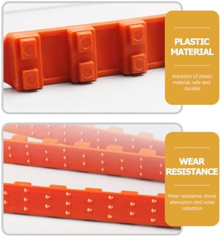 10pcs Tire Snow Cables for Car Tire Emergency Traction Orange - Image 7