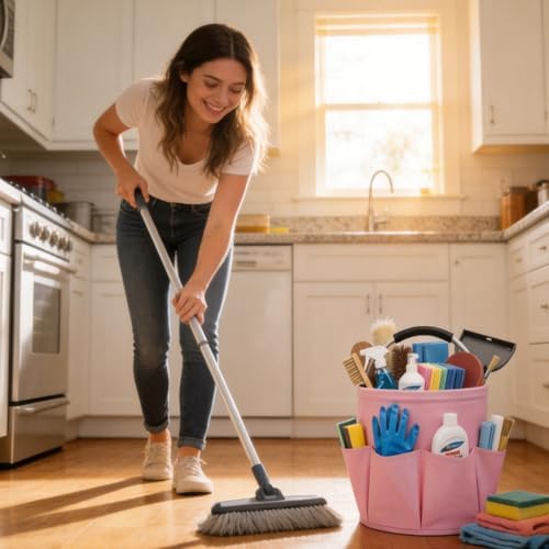 17L Portable Cleaning Caddy - Image 5