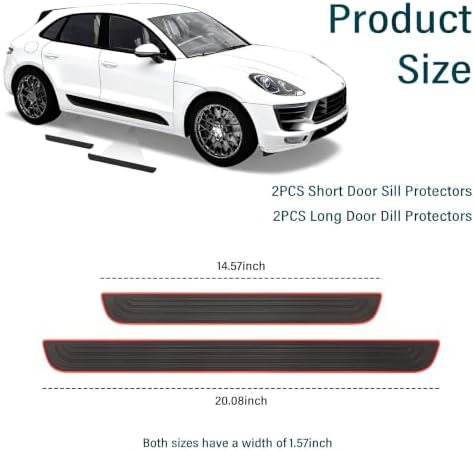 Car Door Sill Protector, Universal Waterproof Edge Guard - Image 2