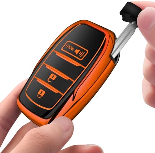 Tukellen for Toyota Key Fob Cover TPU Soft Protective Case for 2022-2026 Toyota - Image 5