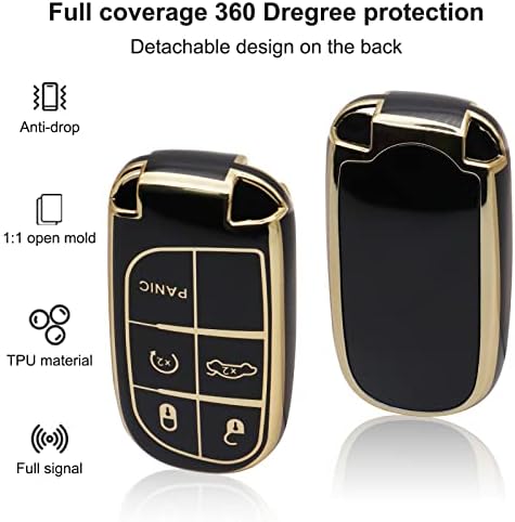 SUNCARACCL for Jeep Key Fob Cover - Image 4