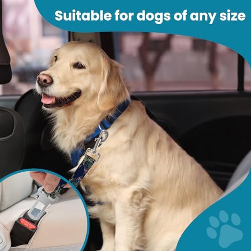 Adjustable pet cat and Dog car seat Belts. The Lanyard is Flexible and - Image 3