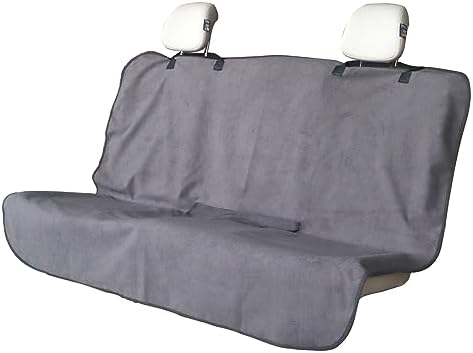 Back Seat Cover for Car Trucks Van SUV Jeep, Waterproof Rear Bench Towel Seat by LoyaGour