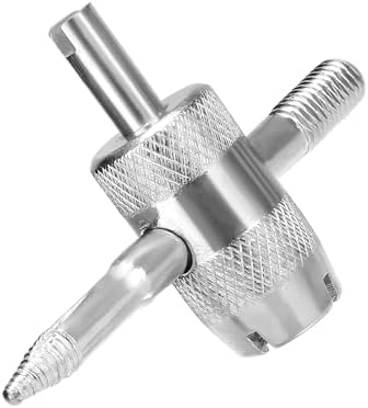 4-Way Valve Core Tool Tire Valve Tools, 4-in-1 Automobile Tire Valve Stem Core by YTFRL
