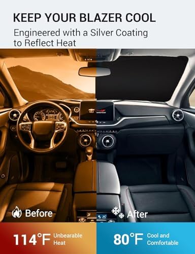 Proadsy Custom Fit Car Windshield Sun Shade - Image 3