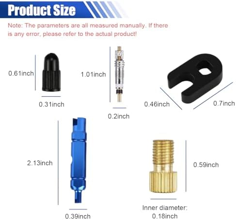 23PCS Presta Valve Core Repair Kit - Image 2