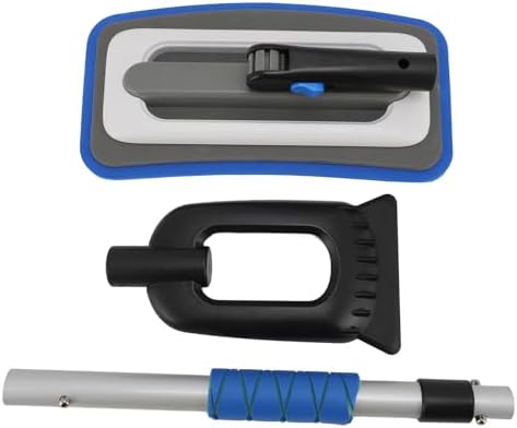 Heavy - Duty Aluminum Ice Scraper Snow Brush, Efficient Snow Removal Kit by FRELEAN
