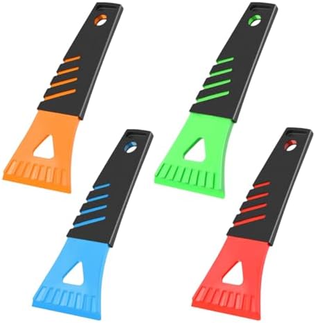 4PCS Snow and Ice Scraper for Car Windshield by GLSOWEE