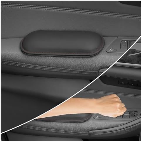 Stacool 2PCS Car Door Armrest Pads, Soft Leather+Memory Foam Car Knee Pads by Unknown