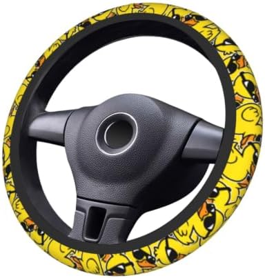 Duck Print Steering Wheel Cover Neoprene Car Steering Wheel Protector Covers - Image 4