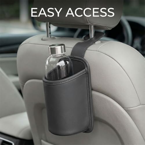 Craedli Car Door Cup Holder, Back Seat Hanging Storage Bag - Image 6