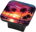 Hitch Cover Fits for 2-Inch Hitch, Tropical Sunset by PATBIXES