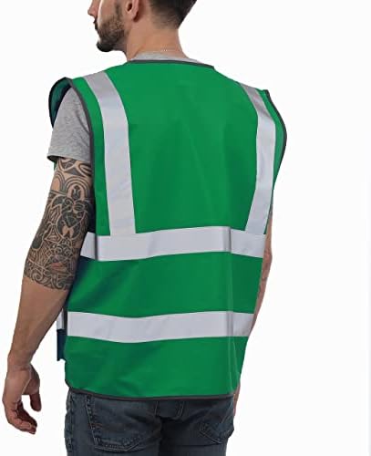 Dib Safety Hi Vis Reflective Safety Vest - Image 2