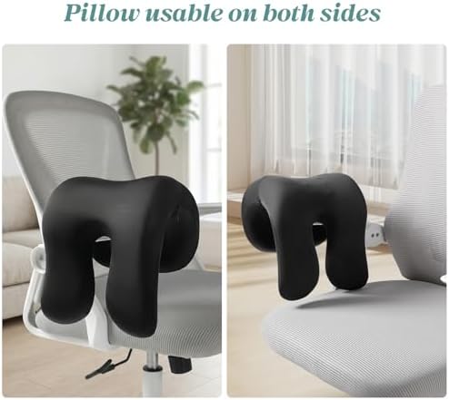 SheRest Office Chair Neck Pillow, Memory Foam Ergonomic Nap Pillow Office Chair - Image 4