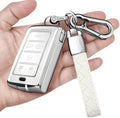 for Jeep Key Fob Cover with Keychain Soft Full Protection Key Shell Compatible by Sindeda