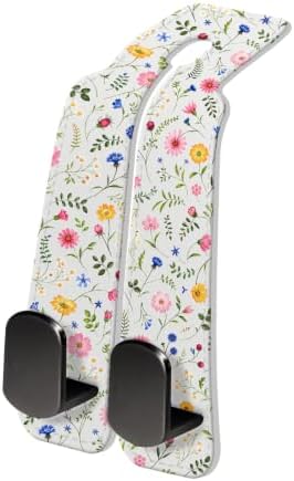 PU Leather Car Seat Hook, Storage Headrest Hanger, Cute Car Backseat Organizer by Unknown