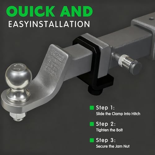 2.5 Inches Anti Rattle Hitch Clamp - Image 4