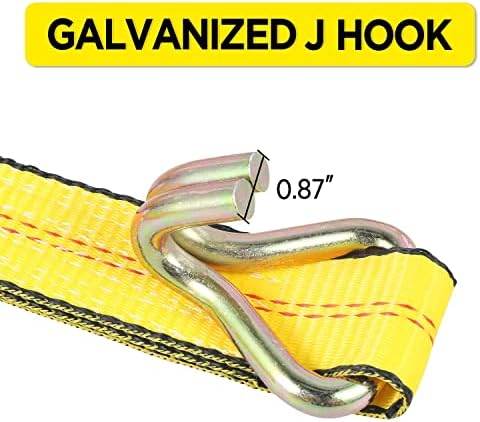 3-Point Car Hauler Straps for Truck/UTV/ATV/Wheel Securing - Image 6