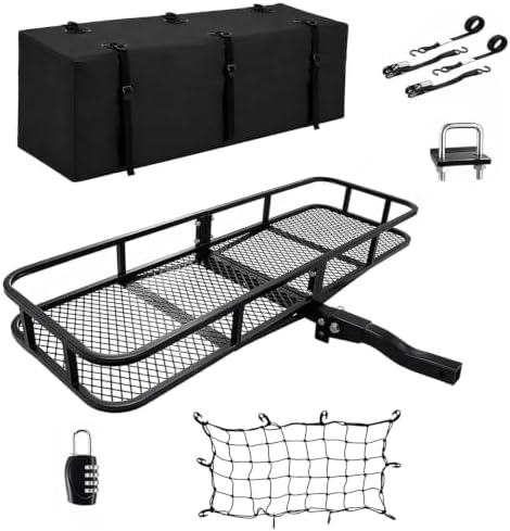 Hitch Cargo Carrier, 500 lbs Capacity by Unknown