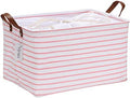 Hinwo 31L Large Canvas Storage Bin by Hinwo